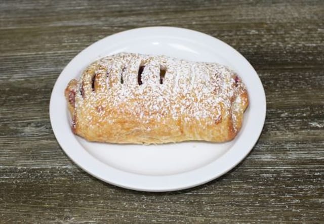 Blueberry Filled Croissant.
