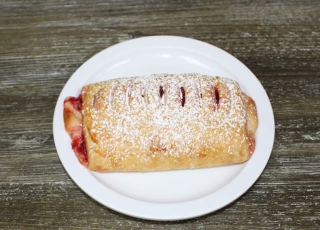 Strawberry Filled Croissant.