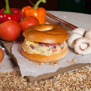 8. Vegetarian Eggwich
