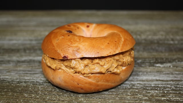 Bagel with Peanut Butter.