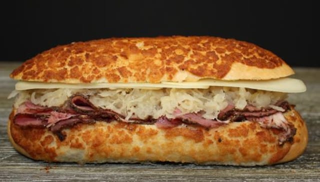 Hot Pastrami Reuben.