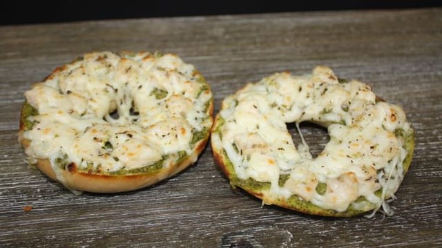 Chicken Pesto Pizza.