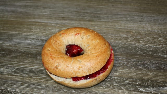 Bagel with Jelly.