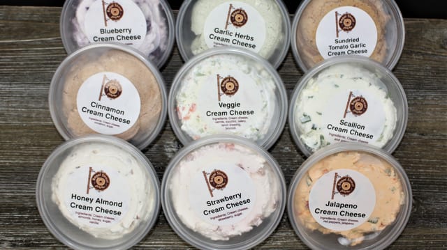 Flavored Cream Cheese.